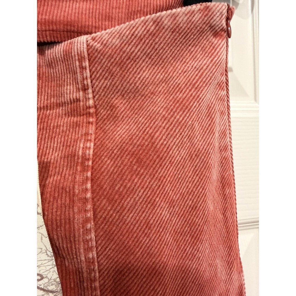 #63 MYSTREE Sz. Large Flare Wide Leg Corduroy‎ Jeans Waist: 32" - Picture 5 of 9